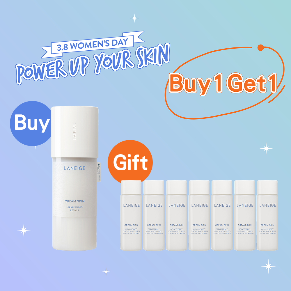【Buy 1 Get 1 Free】Cream Skin Cerapeptide Refiner Set (Value: $500)