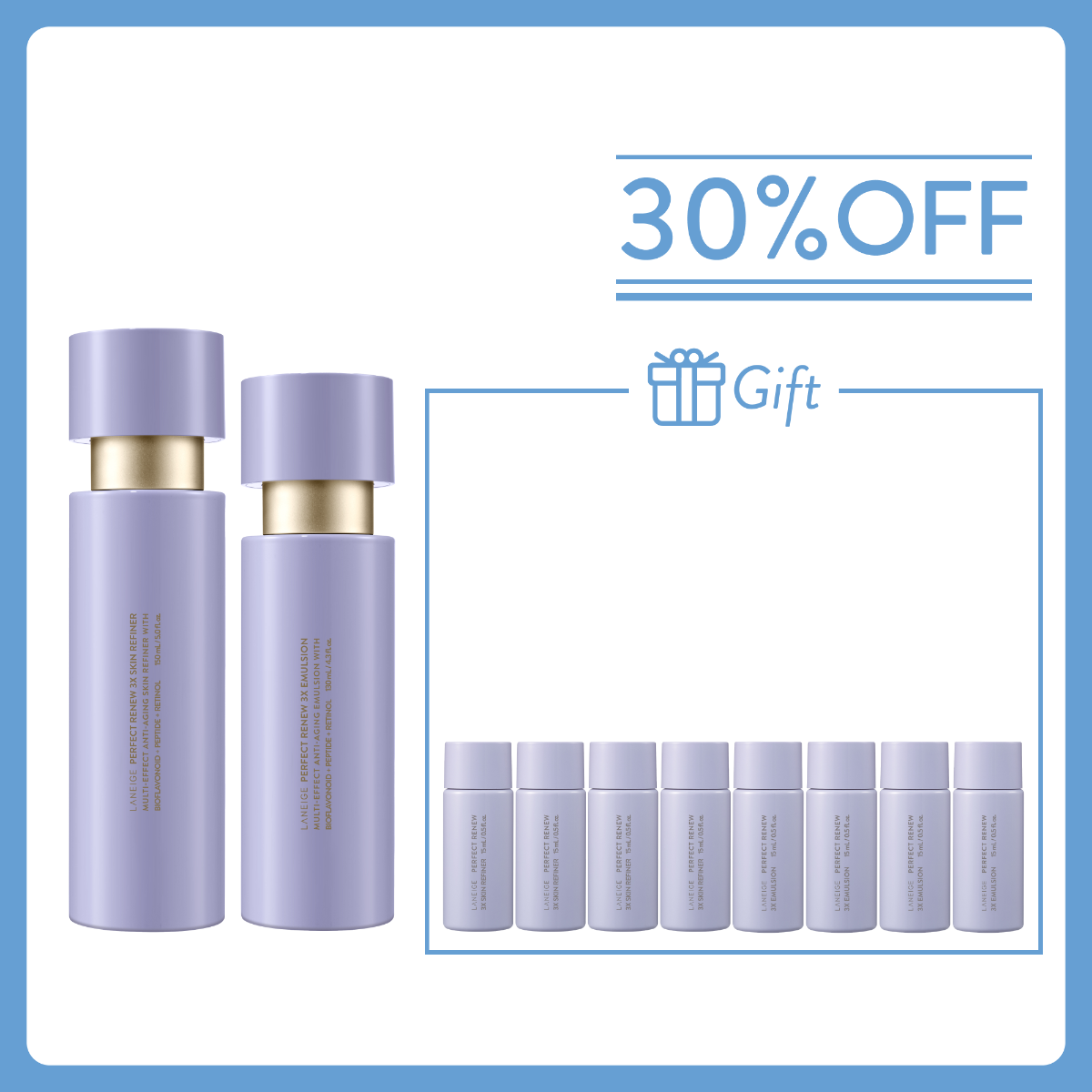 【Free 120ml】Perfect Renew 3X Duo Set (Value: $1,075)