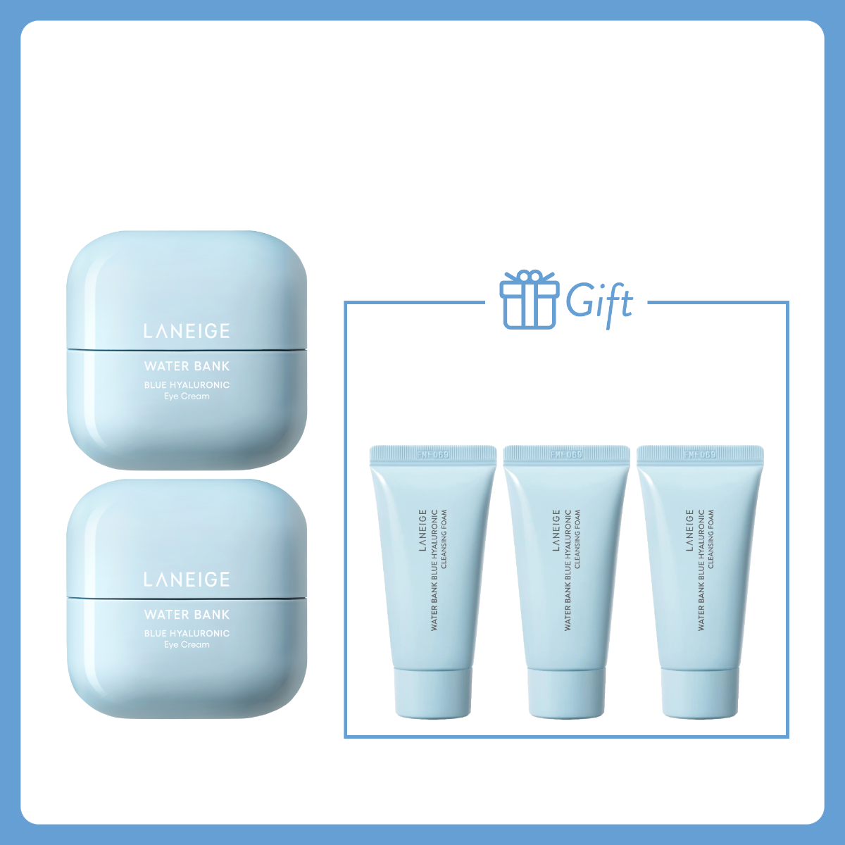Water Bank Blue Hyaluronic Moisture Cream DUO Set (Value: $790)