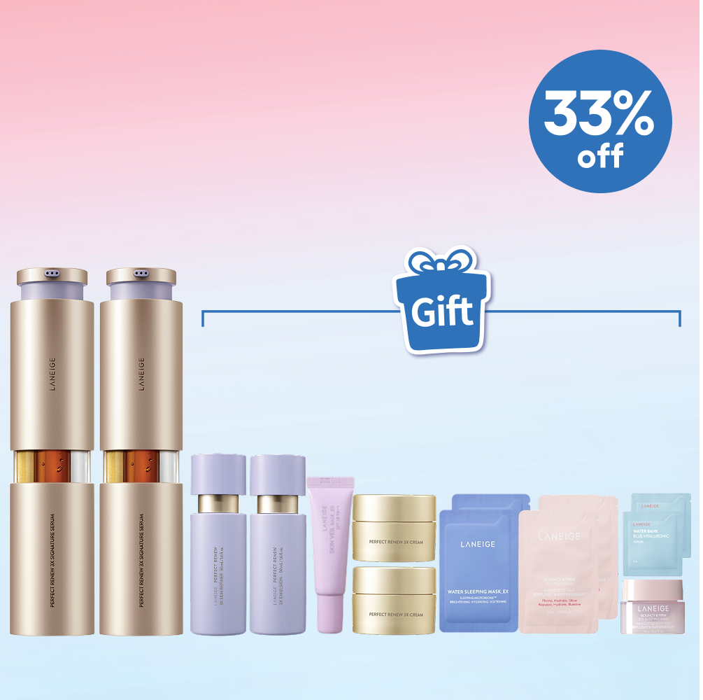 【Online Exclusive】Perfect Renew 3X Signature Serum DUO Set (Value: $1,960)