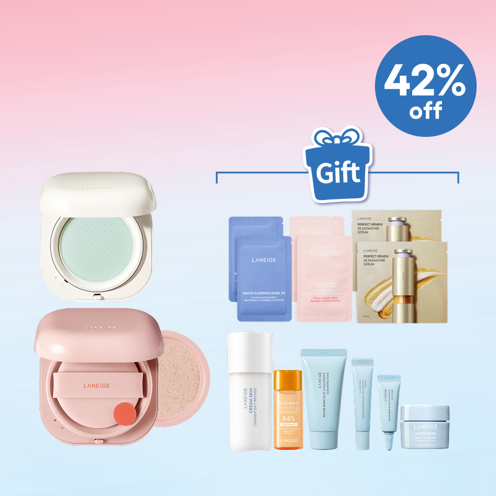 【Online Exclusive】NEO Cushion (Glow) 23N1 and NEO Powder Set (Value: $1,005)