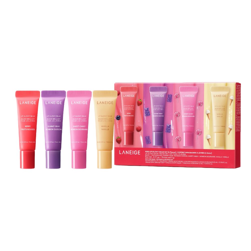 【Limited Edition】Lip Glowy Balm Mini Set